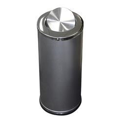 Swing Top Bin Tidy Hammertone Grey 62l Compass