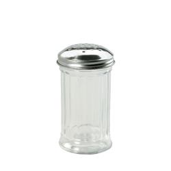 Glass Cheese Shaker Clear/ Stainless Steel 355ml Chef Inox