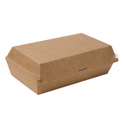 Snack Box Kraft Regular 176x91x85mm