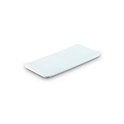 Ice Cream Lid Rectangle White 5L