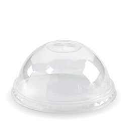 3445321 - Biocup Lid Dome X-Slot Pet Clr 390-650Ml 92X42mm 100/Pkt (10)