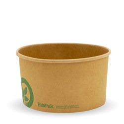 3445801 - Biobowl Paper 1000Ml Kraft 148X79mm