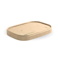 3445824 - BIOBOARD RECT PAPER LID KRAFT SUIT 500-1000ML