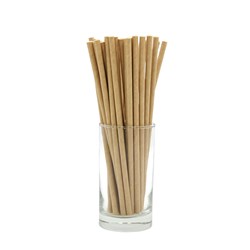 345276 - Paper Straw Kraft Regular