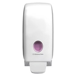 Aquarius Plastic Liquid & Foaming Hand Soap Dispenser White