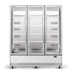 4024084 - Fridge U/R 3Dr Glass 1433Lt Bme1500n-A 1640X795x2005mm