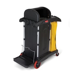 4498080 - High Security Janitor Cart Locking Cabinet Black