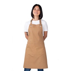 5400933 BIB APRON CANTINE KHAKI 700X800MM