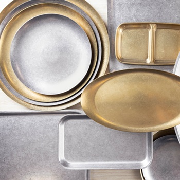 Revival of Retro Metal Servingware in Hospitality