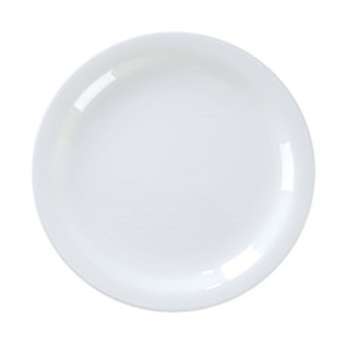 Echelon Narrow Rim Plate White 163mm