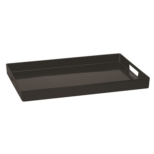 1186018 - Serving Tray Melamine Small Black