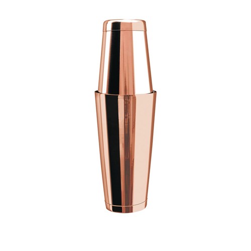 2045083 - Boston & Toby Tin Cocktail Shaker Set Copper Finish 800ml