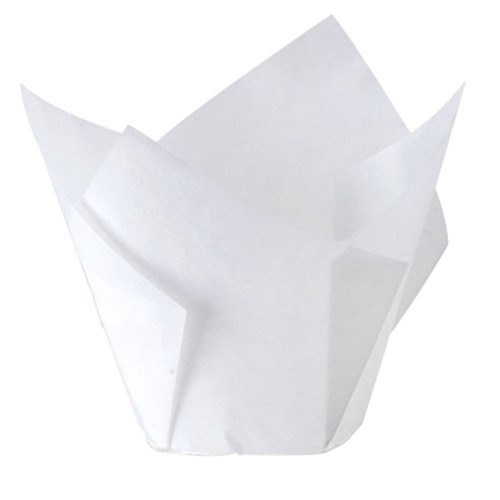 Muffin Wrap Tulip White 50mm