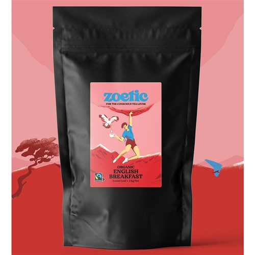 ZOETIC ENGLISH BREAKFAST LOOSE LEAF TEA