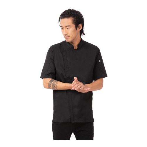 Cannes Chef Jacket Black Extra Large
