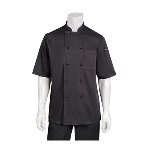 5460488 - Canberra Chef Jacket Black Large