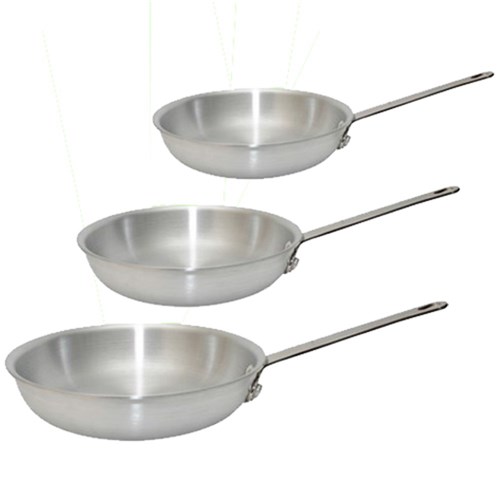 Uncoated Aluminium Fry Pans